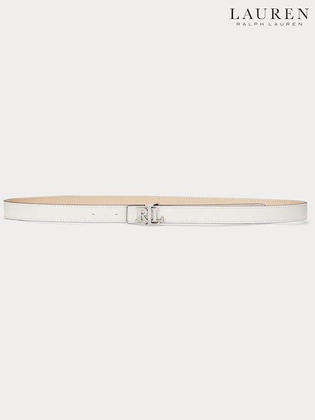 Lauren Ralph Lauren Sand Skinny Reversible Belt (H56602) | €127