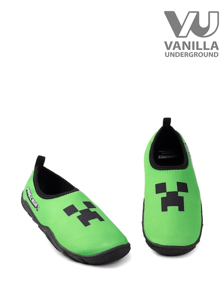 Vanilla Underground Green Boys Minecraft Shoes (H56635) | AED124