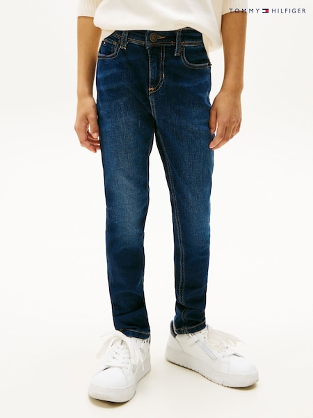 Tommy Hilfiger Blue Scanton Y Slim Jeans (H56650) | AED233 - AED262