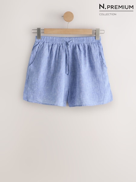 modra - N. Premium 100% Linen Shorts (H56711) | € 35