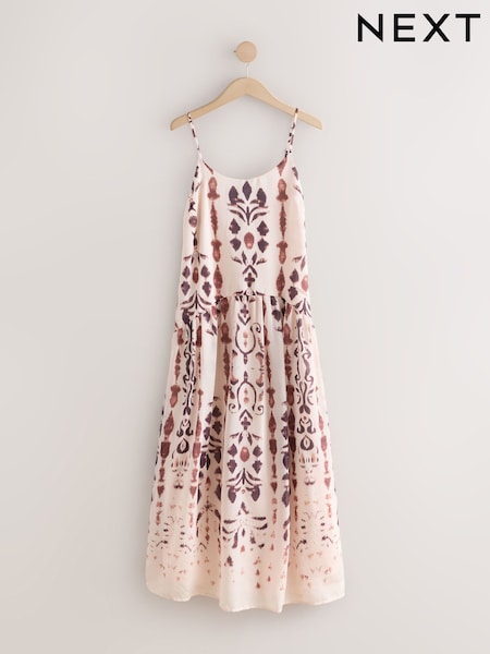 Multi Drop Waist Slip Dress (H56729) | AED260