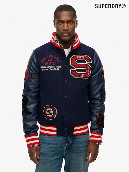 Superdry College Varsity Patched Bomber Jacket (H56743) | 181 €