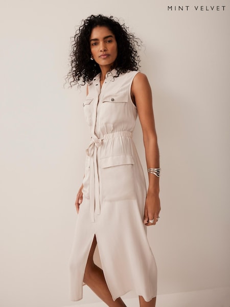 Mint Velvet Utility Midi Dress (H56786) | € 171
