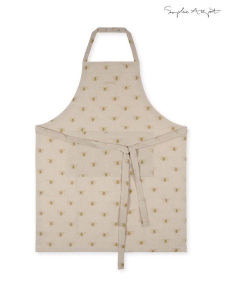 Sophie Allport Natural Linen Bee Adult Apron (H57027) | €53