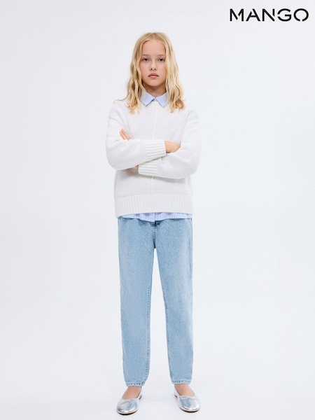 Mango Blue Paperbag Jeans (H57088) | €29
