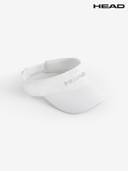 Head White Performance Visor Hat (H57287) | R$ 150