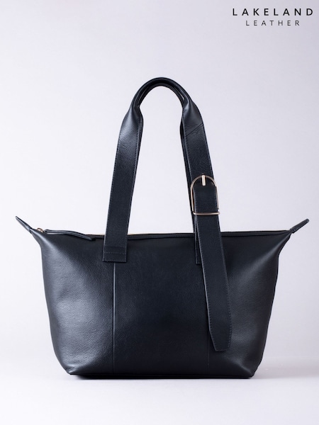 Lakeland Leather Black Newton Tote Bag (H57291) | € 154