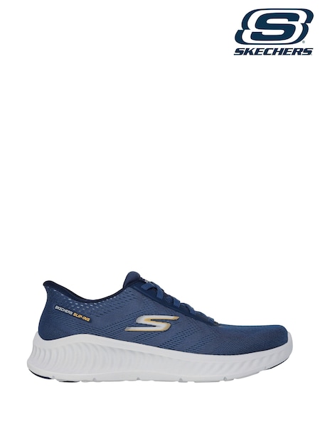 Синий - Skechers Go Walk Now Payton Trainers (H57311) | €105