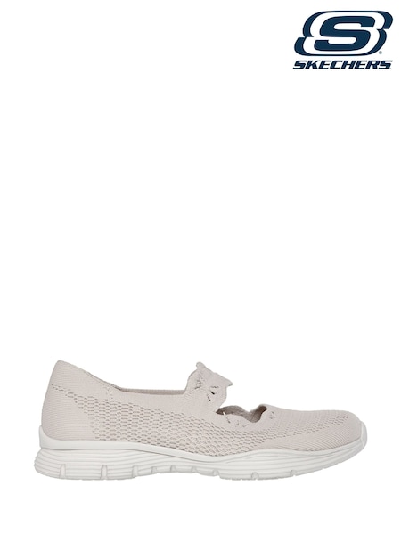 Skechers Cream Seager Cute N Coy Shoes (H57312) | R$ 585