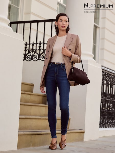 Dark Blue N. Premium Authentic Blend Skinny Jeans (H57352) | €46