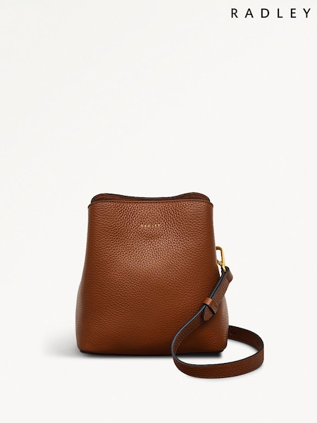 Radley Small Dukes Place Compartment Cross-Body Brown Bag (H57358) | R$ 1.965