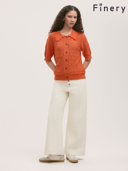 Finery Orange Marlowe Cardigan (H57378) | €69