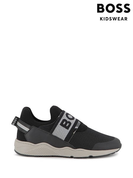 BOSS Black Logo Trainers (H57652) | AED809 - AED932