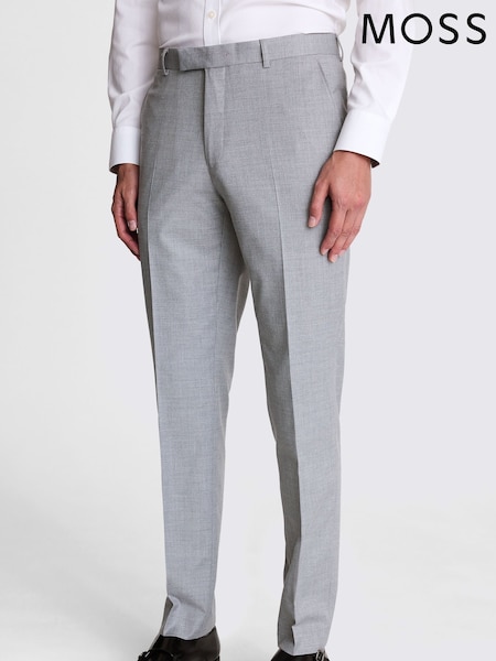 MOSS Grey Tailored Fit Grey Stretch Trousers (H57864) | 4,206 UAH