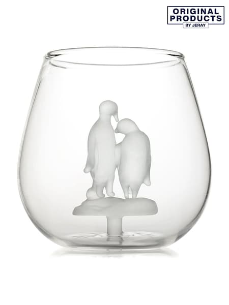 Jeray Clear Penguin in a Glass (H58022) | €22