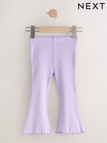 بنفسجي فاتح - Rib Flare Leggings (3mths-7yrs) (H58080) | ‏26 ر.ق. - ‏36 ر.ق.