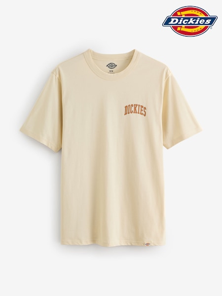 Dickies Cream Aitkin Chest T-Shirt (H58174) | €33