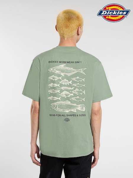 Grün - Dickies Laryville T-Shirt (H58187) | 47 €