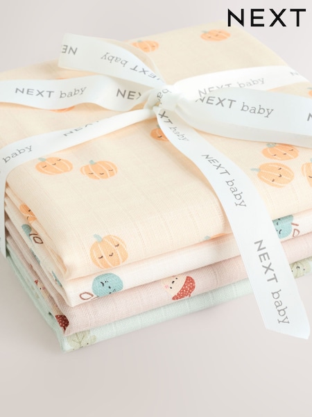 خريف - Baby Muslins Cloths 4 Pack (H58567) | ‏51 د.إ.‏ - ‏ 61‏ د.إ.