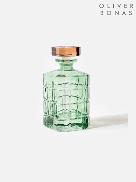 Oliver Bonas Green Jewel Glass Decanter (H58773) | €40