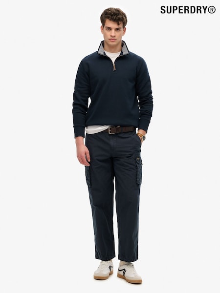 Superdry Blue Parachute Light Cargo Trouser (H58946) | 297 QAR
