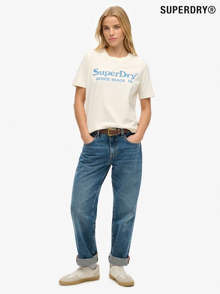 Superdry Venue Metallic Relaxed T-Shirt (H58968) | 43 €