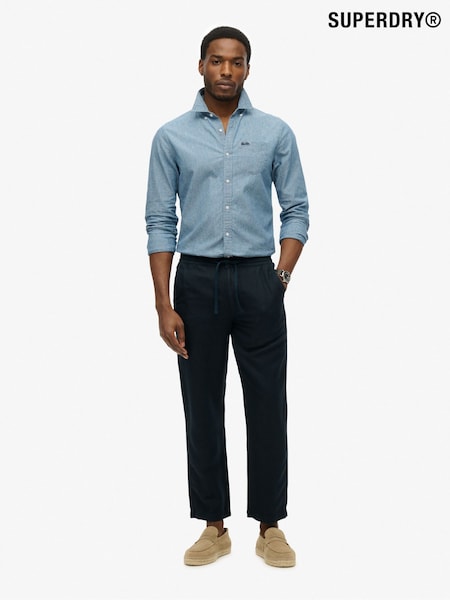 Superdry Blue The Merchant Store Linen Trouser (H58973) | 3,905 UAH