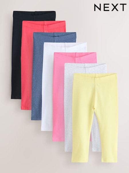 Multi Leggings 7 Pack (3mths-7yrs) (H58993) | AED97 - AED117