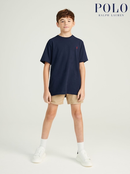 Polo Ralph Lauren Blue Boys Jersey Crewneck T-Shirt (H59077) | €53 - €58