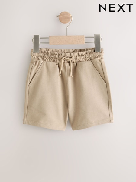 Tan Brown Jersey Shorts (3mths-7yrs) (H59290) | 21 QAR - 31 QAR