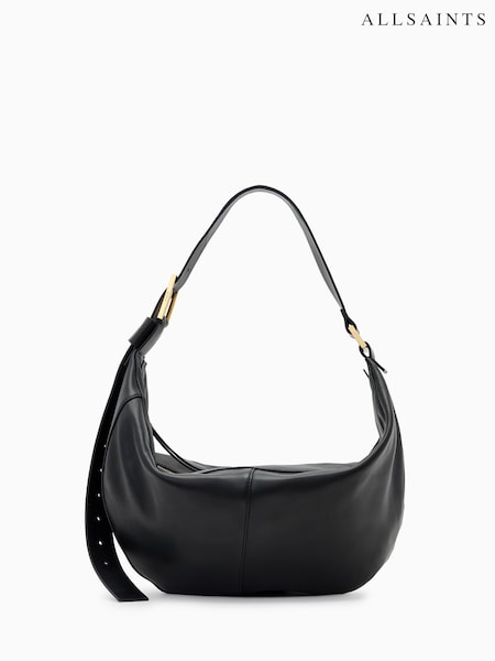 AllSaints Luna Leather Shoulder Bag (H59422) | R$ 1.965