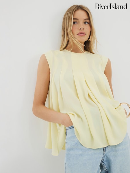 River Island Pleated Tank Top (H59570) | 238 LEI