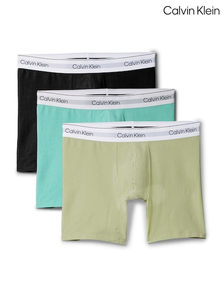 Calvin Klein Black Icon Cotton Stretch Boxers Briefs 3 Pack (H60263) | €63