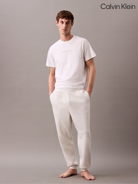 Calvin Klein Grey Icon Cotton Terry Lounge Joggers (H60274) | R$ 545