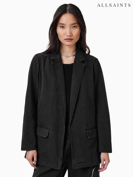 AllSaints Aleida Denim Blazer (H60445) | R$ 1.570