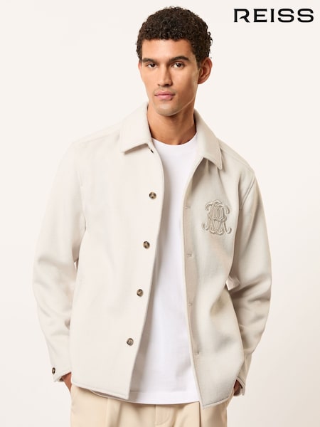 Reiss Ivory White Champ Shirt (H60491) | €255