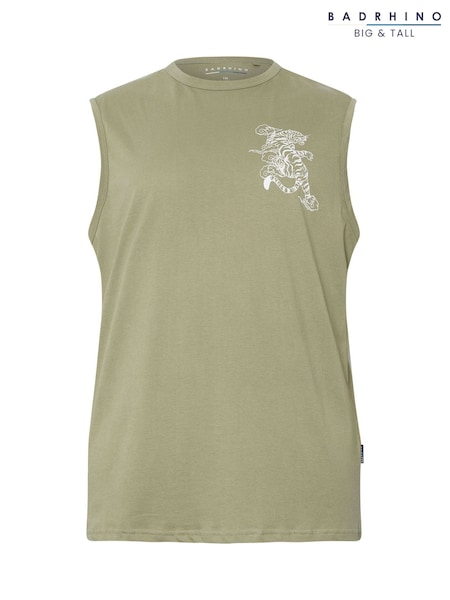 BadRhino Big & Tall Green Muscle Vest (H61267) | €25
