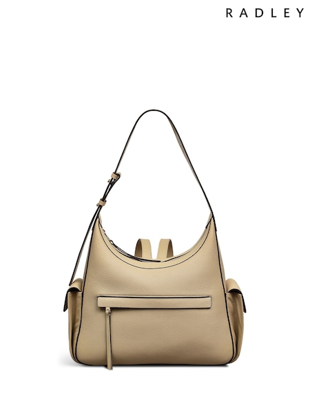 Radley Cream The Fitzrovia Small Zip Top Backpack (H61312) | R$ 2.555