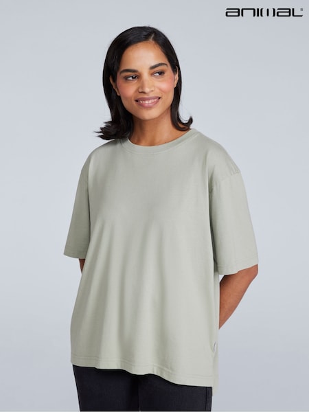 Animal Green Womens Relaxed Fit Idol T-Shirt (H61344) | R$ 215