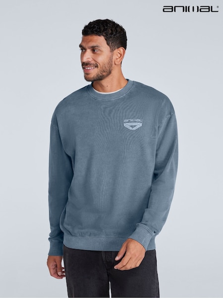 Animal Blue Jonah Mens Sweatshirt (H61345) | R$ 345