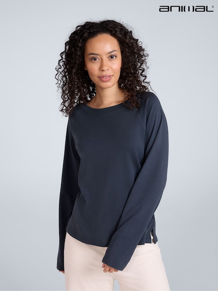 Albastru - Animal Womens Ashleigh Long Sleeve T-Shirt (H61355) | 209 LEI