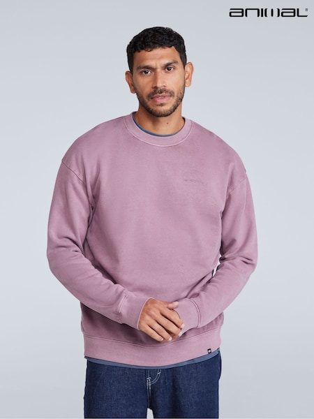 Animal Purple Mens Jonah Sweatshirt (H61358) | R$ 345