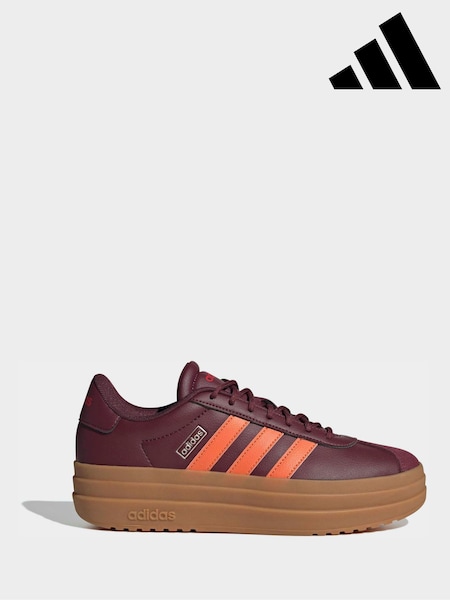 adidas Red VL Court Bold Trainers (H61440) | €93