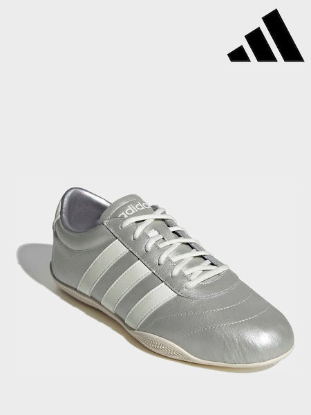 Grå - adidas Grand Court Lo Trainers (H61513) | kr1 370