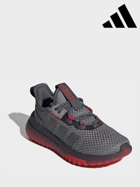 adidas Grey Kaptir 4.0 Kids Trainers (H61621) | R$ 395