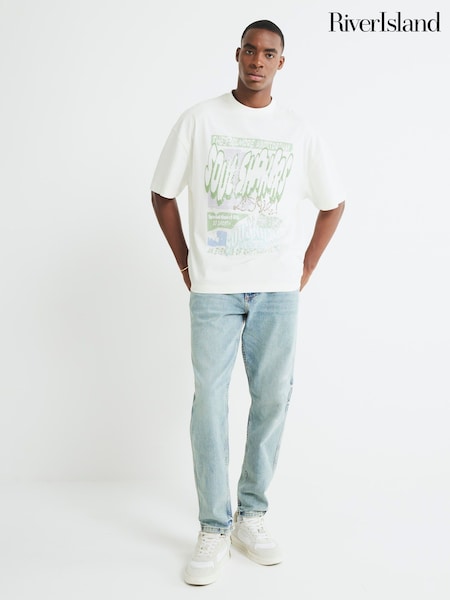 River Island Tapered Fit Jeans (H61629) | 298 LEI
