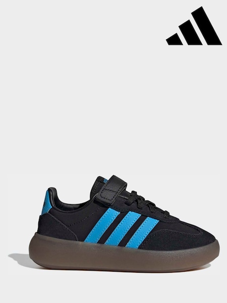 שחור - adidas Barreda Decode Elastic Lace Kids Trainers (H61631) | ‏166‏₪