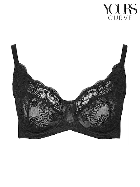 Yours Curve Swirl Lace Bras 2 Pack (H61664) | R$ 375
