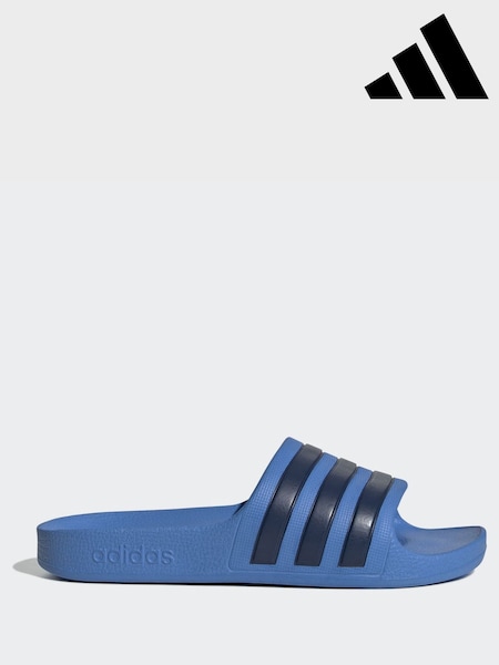 adidas Navy Blue Adilette Kids Swim Sandals (H61783) | AED76