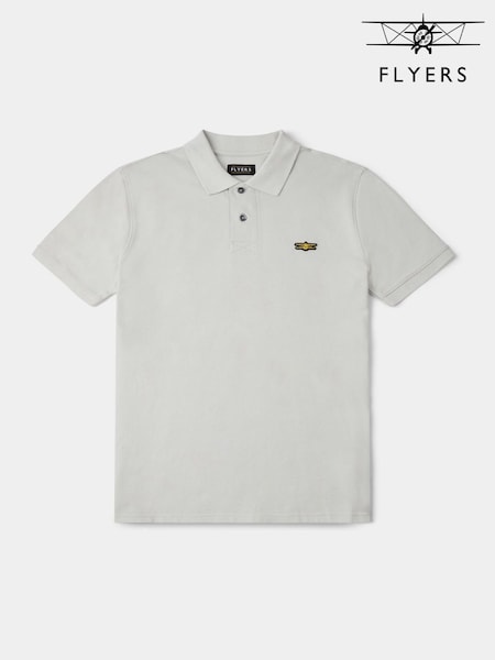 Flyers Mens Grey Polo Shirt (H61838) | R$ 295
